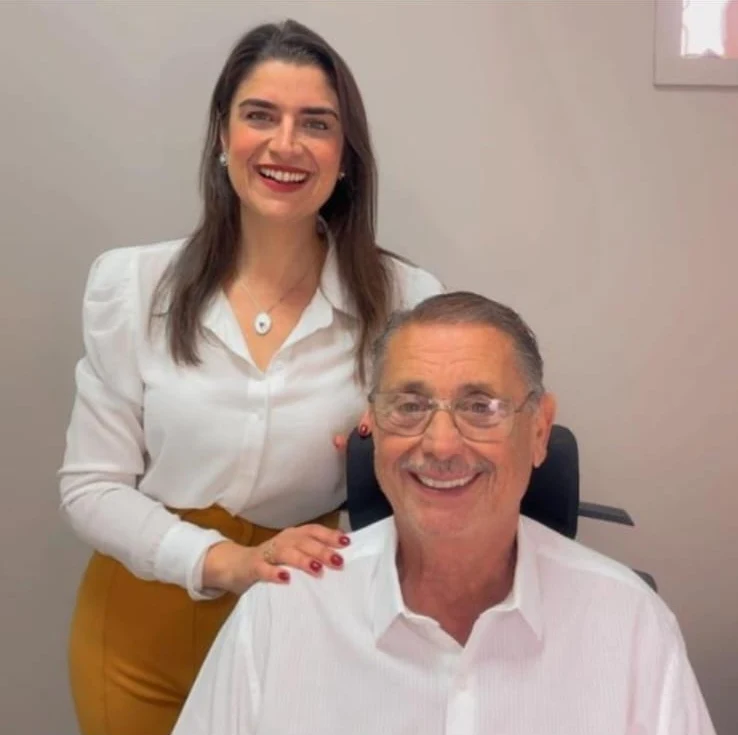 Dr. Celso Luiz e Dra. Ana Lúcia de Almeida Prado Fernandes